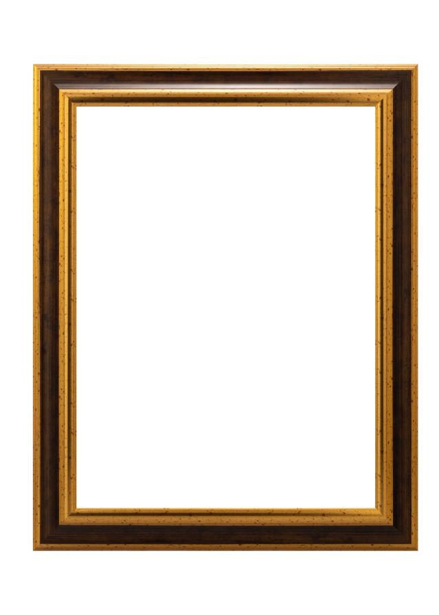 Moldura Aberystwyth Vidro acrílico Ouro 30x40 cm