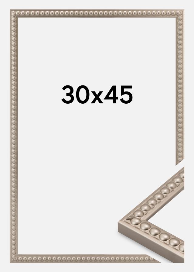 Moldura Perla Vidro acrílico Champanhe 30x45 cm