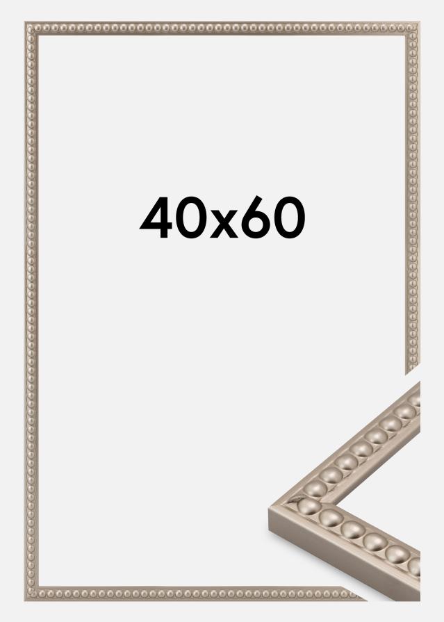 Moldura Perla Vidro acrílico Champanhe 40x60 cm