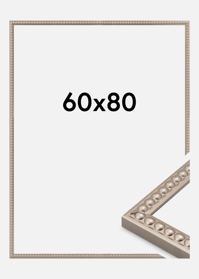 Moldura Perla Vidro acrílico Champagne 60x80 cm