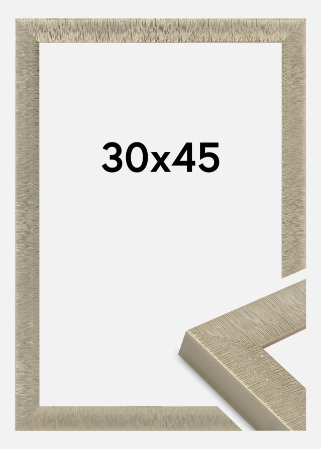 Moldura Sahara Vidro acrílico Champagne 30x45 cm