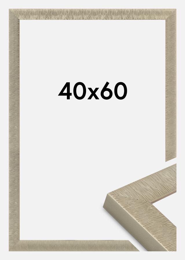 Moldura Sahara Vidro acrílico Champagne 40x60 cm