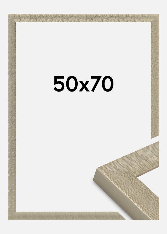 Moldura Sahara Vidro acrílico Champagne 50x70 cm
