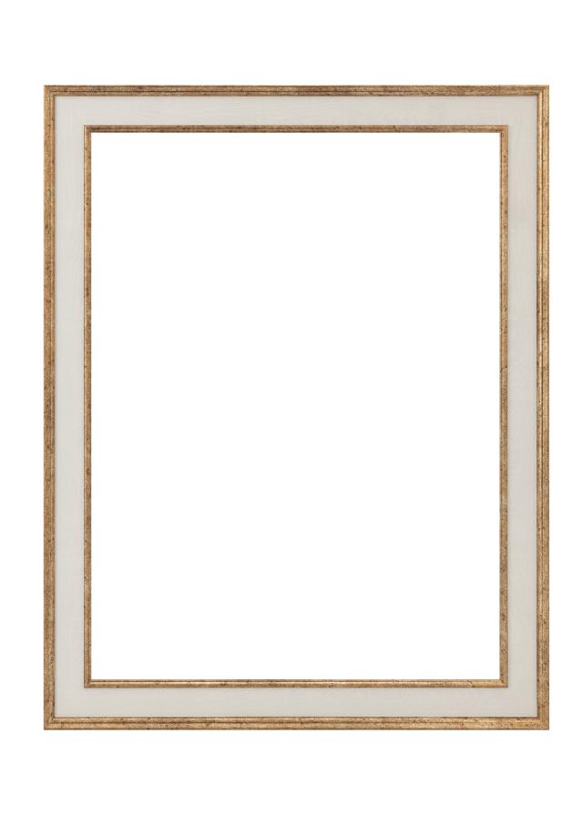 Moldura Linea Vidro acrílico Maple / Bronze 20x30 cm