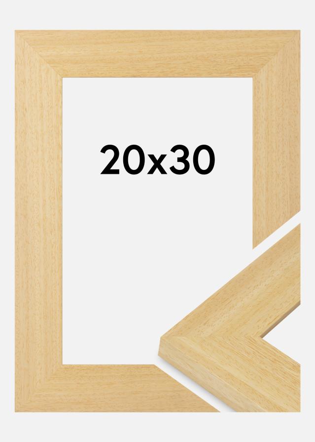 Moldura Pembrokeshire Vidro acrílico Carvalho 20x30 cm