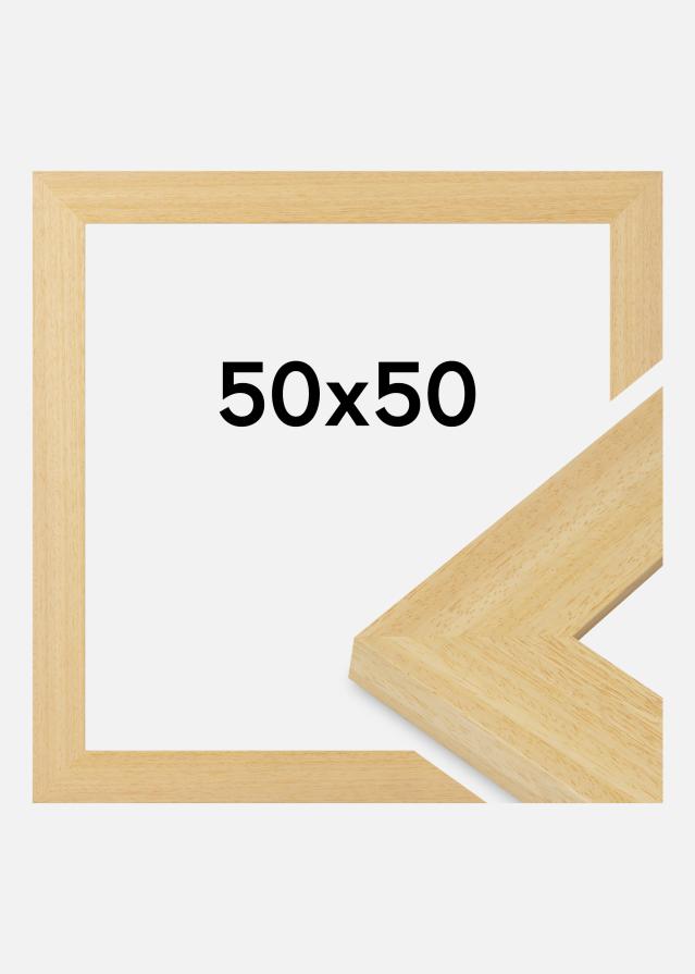 Moldura Pembrokeshire Vidro acrílico Carvalho 50x50 cm