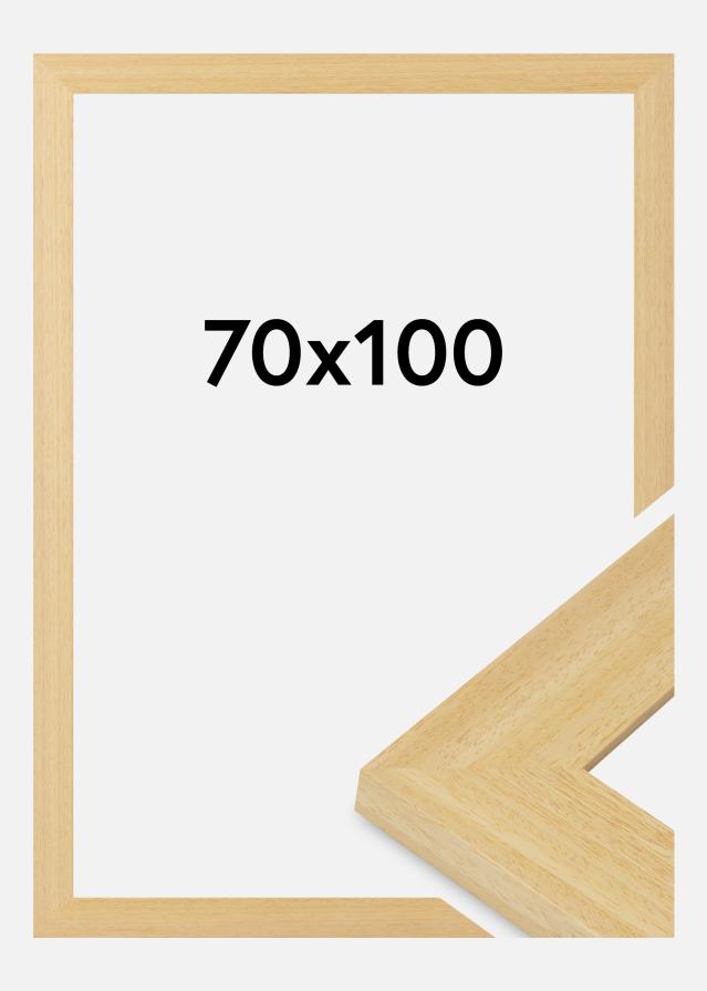 Moldura Pembrokeshire Vidro acrílico Carvalho 70x100 cm