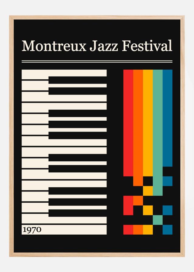 Montreaux Jazz Festival Póster