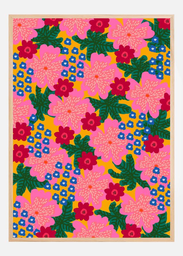 Flower Combo Póster