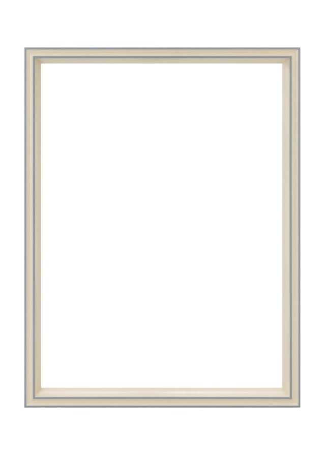 Moldura Riga Vidro acrílico Stone White / Bluish Grey 29.7x42 cm (A3)