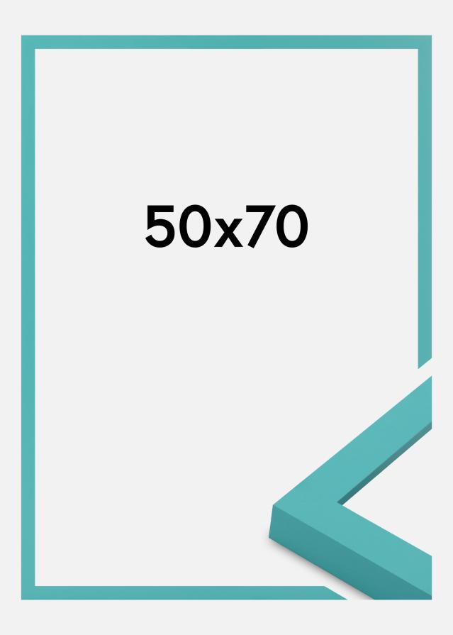 Moldura Selection Vidro acrílico Aqua Blue 50x70 cm