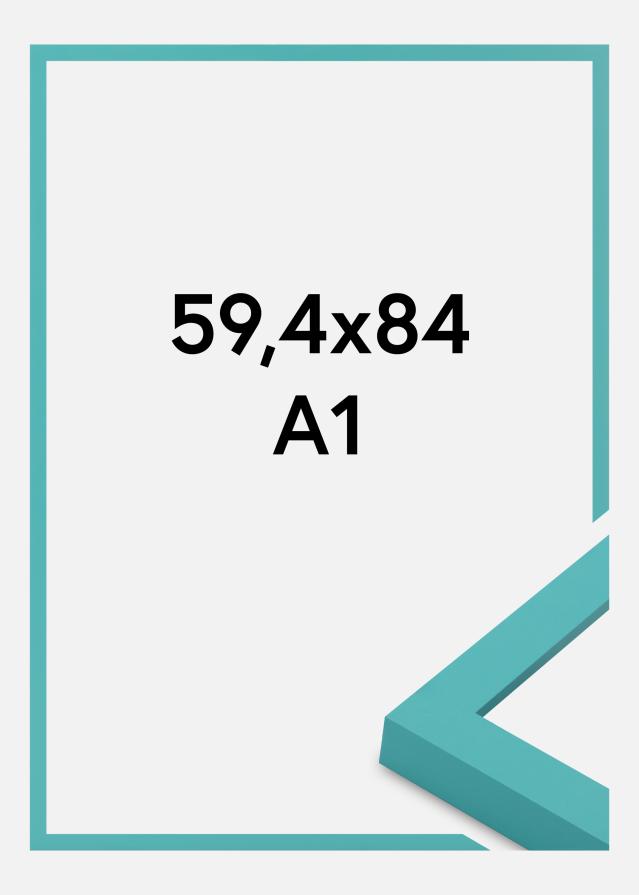 Moldura Selection Vidro acrílico Aqua Blue 59.4x84 cm (A1)