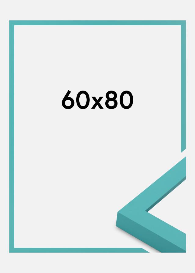 Moldura Selection Vidro acrílico Aqua Blue 60x80 cm