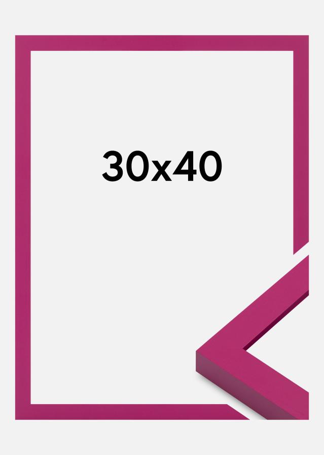 Moldura Selection Vidro acrílico Bubblegum Pink 30x40 cm