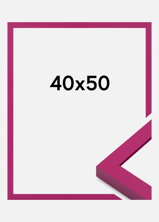 Moldura Selection Vidro acrílico Bubblegum Pink 40x50 cm