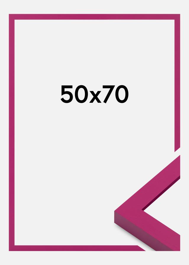 Moldura Selection Vidro acrílico Bubblegum Pink 50x70 cm