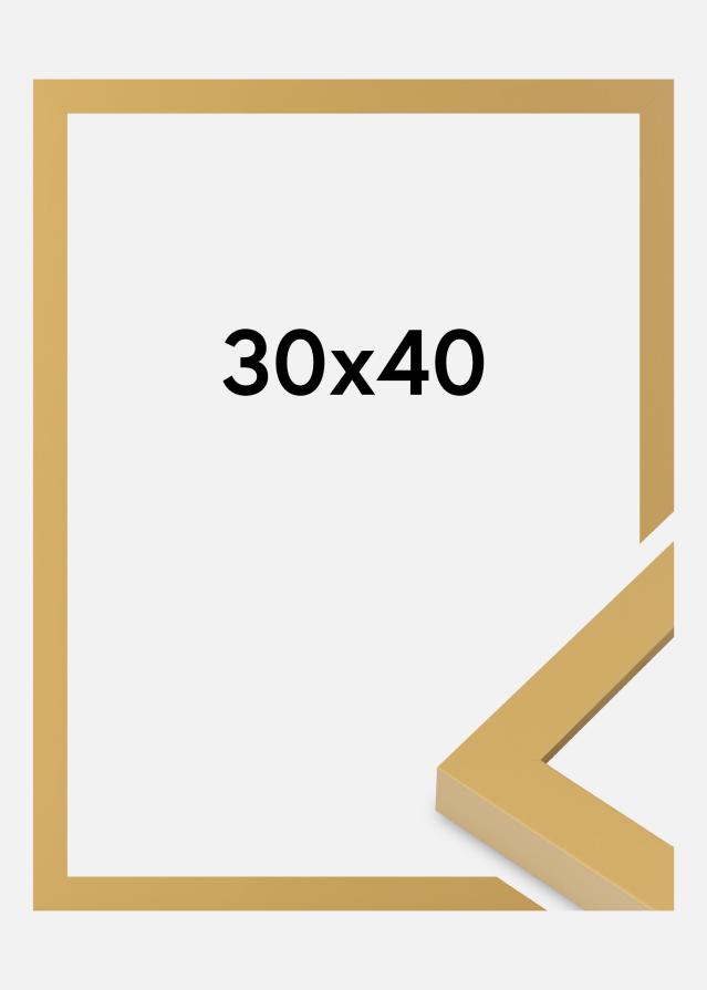 Moldura Selection Vidro acrílico Corn Yellow 30x40 cm