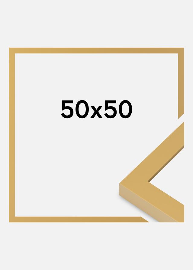 Moldura Selection Vidro acrílico Corn Yellow 50x50 cm