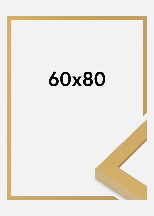 Moldura Selection Vidro acrílico Corn Yellow 60x80 cm