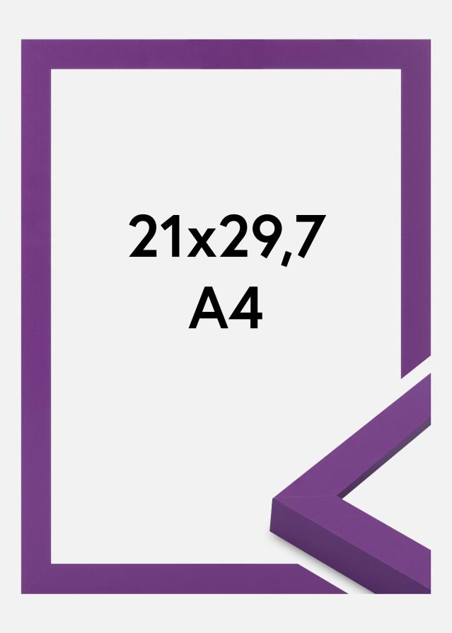 Moldura Selection Vidro acrílico Deep Lilac 21x29.7 cm (A4)