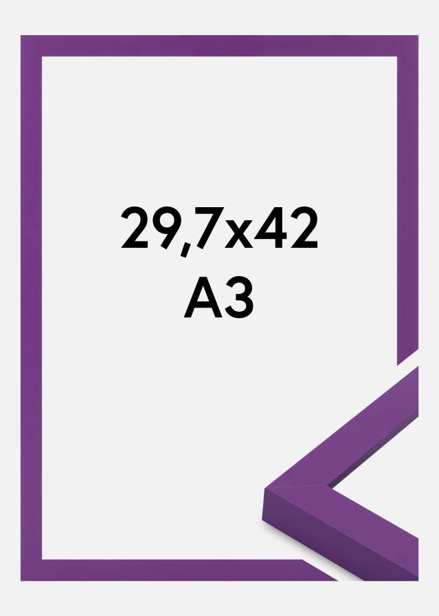 Moldura Selection Vidro acrílico Deep Lilac 29.7x42 cm (A3)