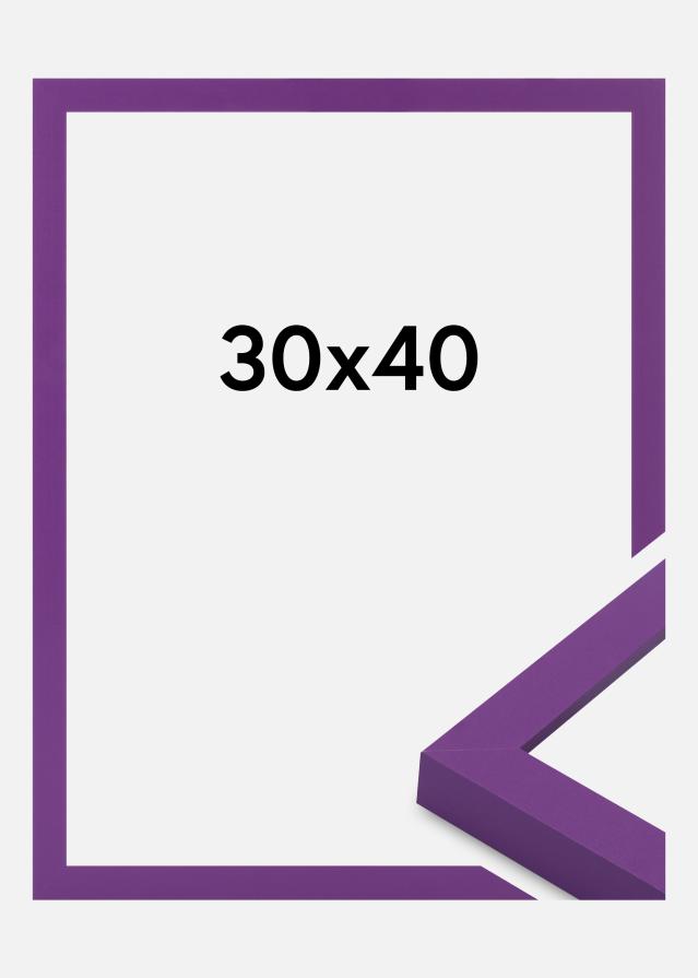 Moldura Selection Vidro acrílico Deep Lilac 30x40 cm