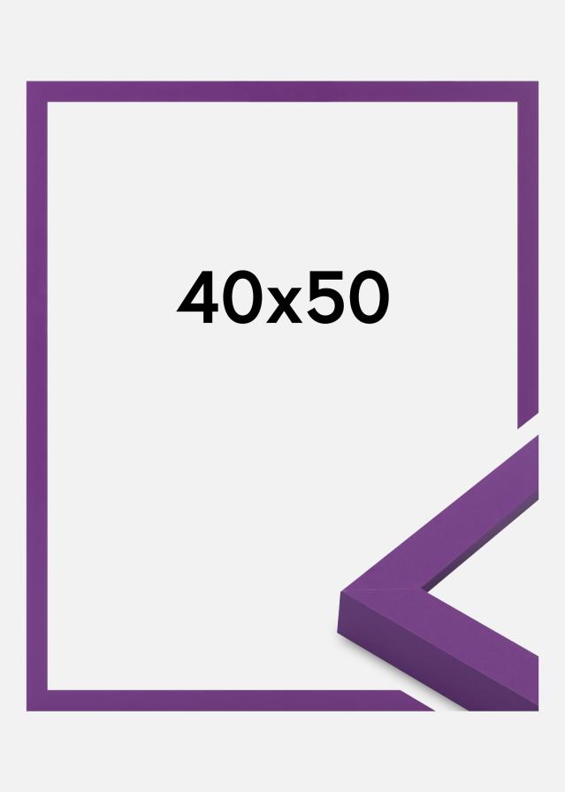Moldura Selection Vidro acrílico Deep Lilac 40x50 cm