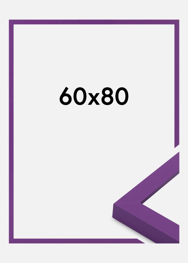 Moldura Selection Vidro acrílico Deep Lilac 60x80 cm