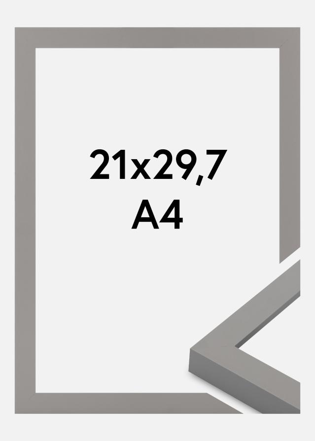 Moldura Selection Vidro acrílico Grey 21x29.7 cm (A4)