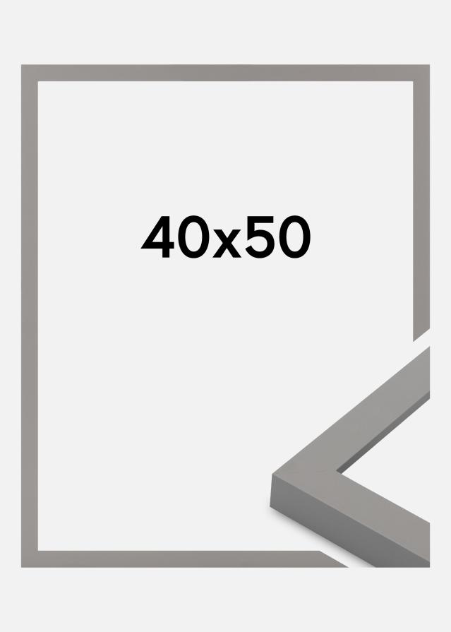 Moldura Selection Vidro acrílico Grey 40x50 cm