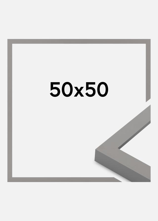 Moldura Selection Vidro acrílico Grey 50x50 cm