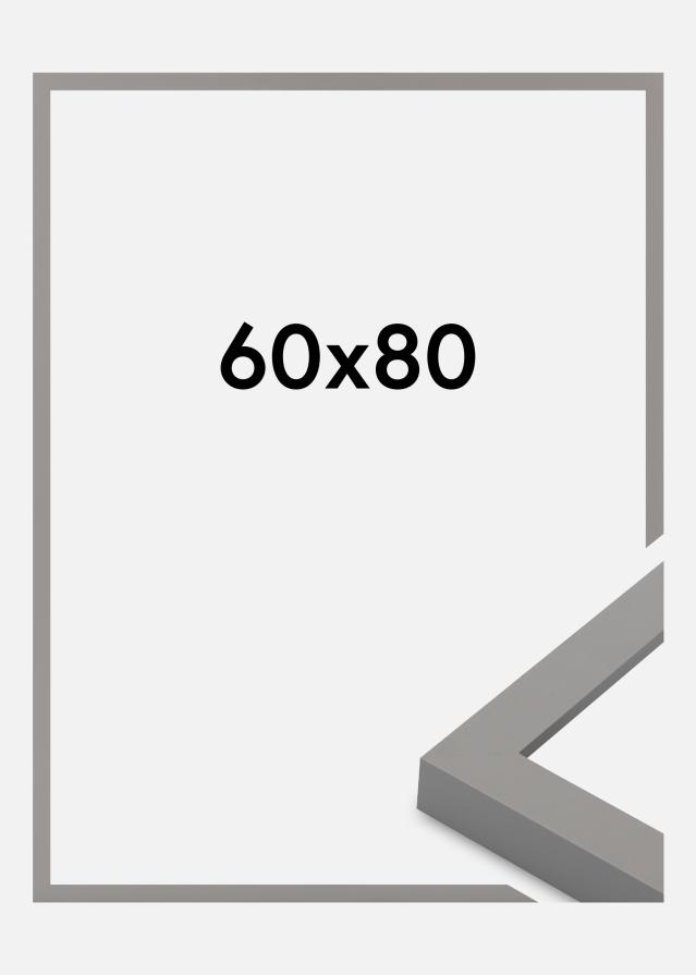 Moldura Selection Vidro acrílico Grey 60x80 cm