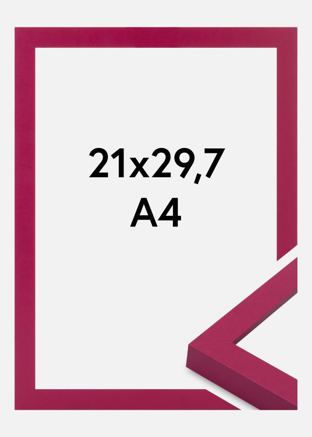 Moldura Selection Vidro acrílico Hot Pink 21x29.7 cm (A4)