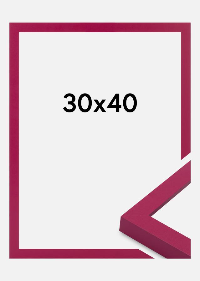 Moldura Selection Vidro acrílico Hot Pink 30x40 cm