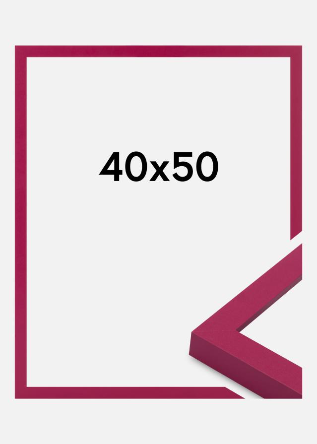 Moldura Selection Vidro acrílico Hot Pink 40x50 cm