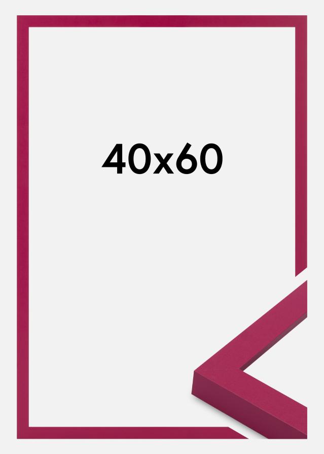 Moldura Selection Vidro acrílico Hot Pink 40x60 cm