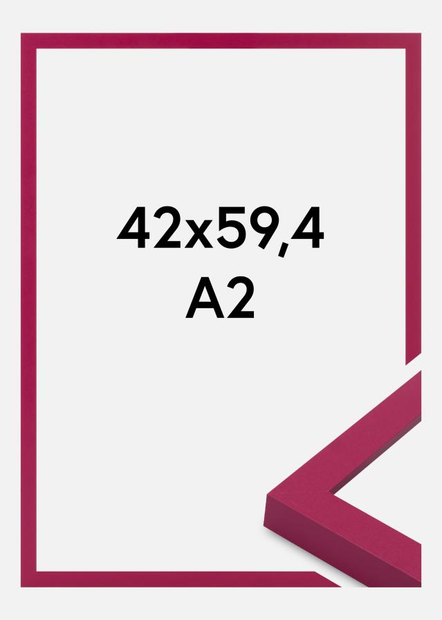 Moldura Selection Vidro acrílico Hot Pink 42x59.4 cm (A2)