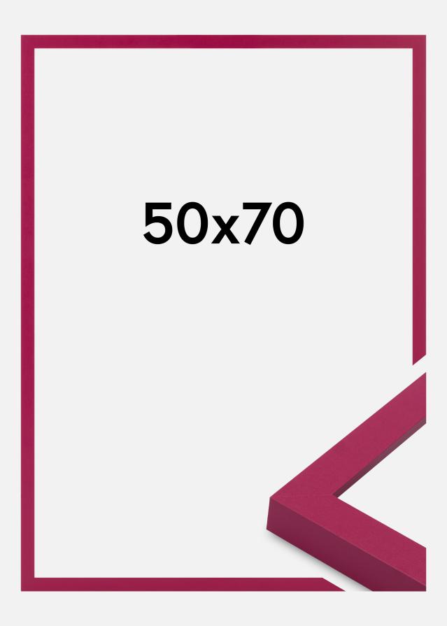 Moldura Selection Vidro acrílico Hot Pink 50x70 cm