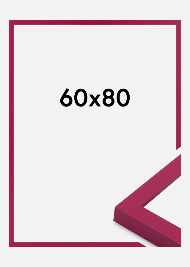 Moldura Selection Vidro acrílico Hot Pink 60x80 cm