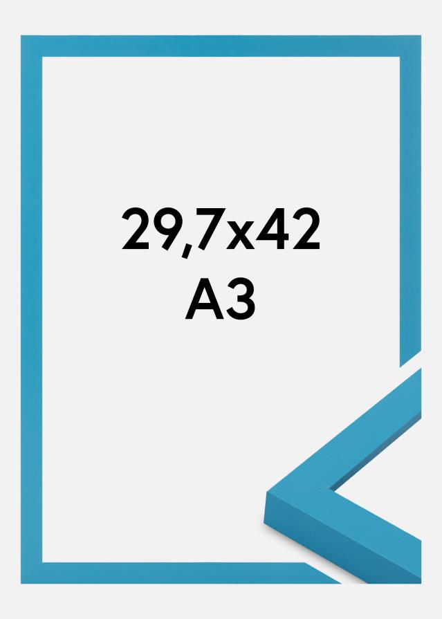 Moldura Selection Vidro acrílico Light Blue 29.7x42 cm (A3)