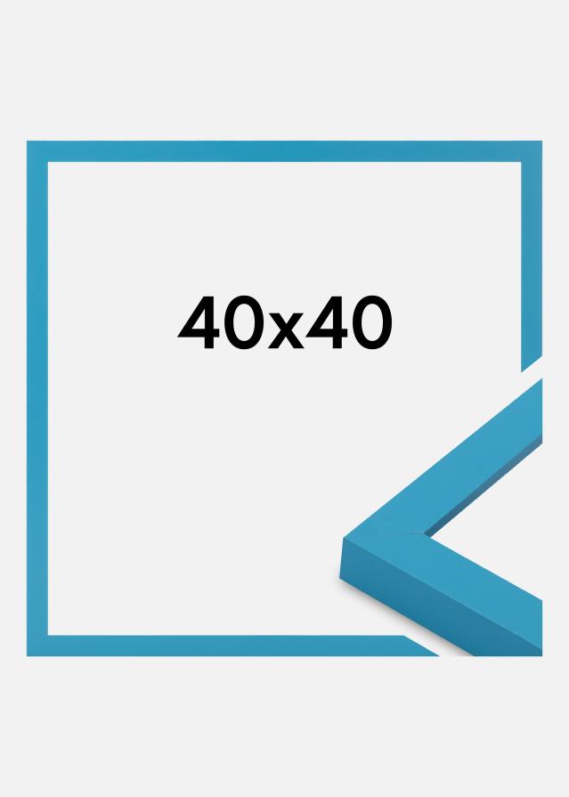 Moldura Selection Vidro acrílico Light Blue 40x40 cm