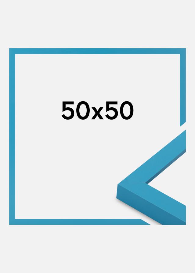 Moldura Selection Vidro acrílico Light Blue 50x50 cm