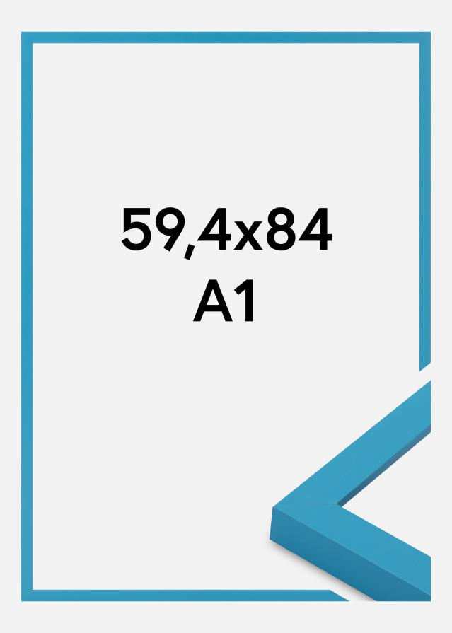 Moldura Selection Vidro acrílico Light Blue 59.4x84 cm (A1)