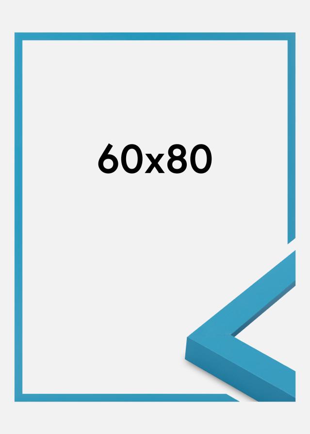 Moldura Selection Vidro acrílico Light Blue 60x80 cm