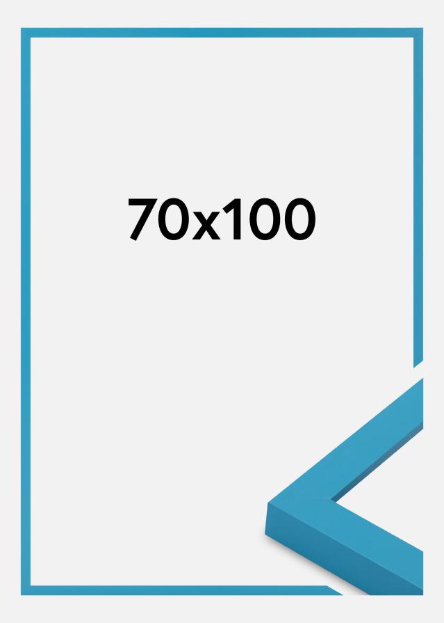 Moldura Selection Vidro acrílico Light Blue 70x100 cm