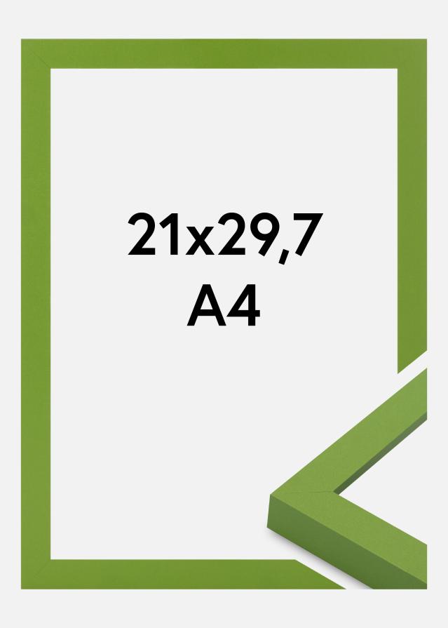 Moldura Selection Vidro acrílico Lime Green 21x29.7 cm (A4)