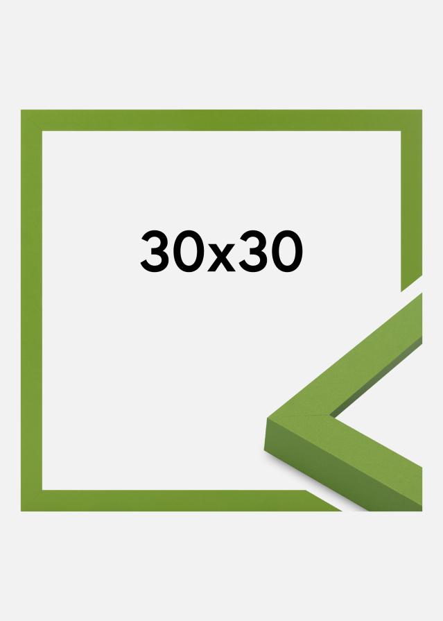 Moldura Selection Vidro acrílico Lime Green 30x30 cm