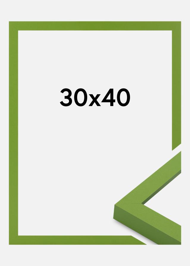 Moldura Selection Vidro acrílico Lime Green 30x40 cm