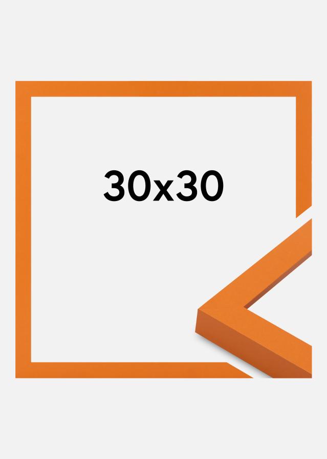 Moldura Selection Vidro acrílico Orange 30x30 cm