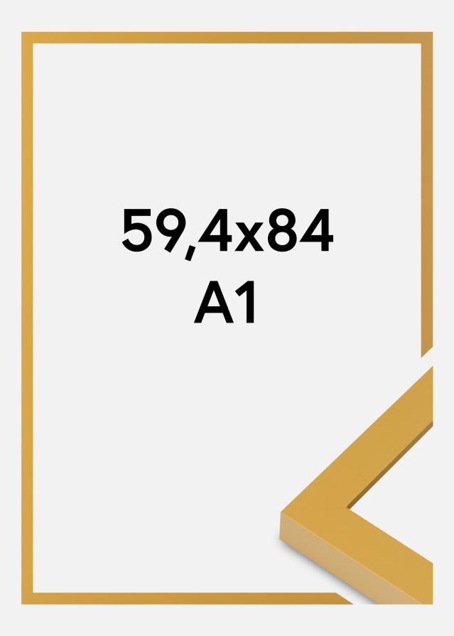 Moldura Selection Vidro acrílico Pineapple Yellow 59.4x84 cm (A1)